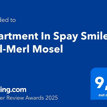 Apartment In Spay Smile Zell-merl Mosel Zell